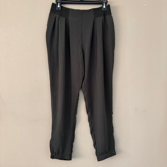 Zara Basic Dark Gray Work Trousers size 4 - Picture 1 of 8